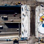 The new park &quot;cap&quot; over I-70 in Elyria Swansea. Nov. 30, 2022.