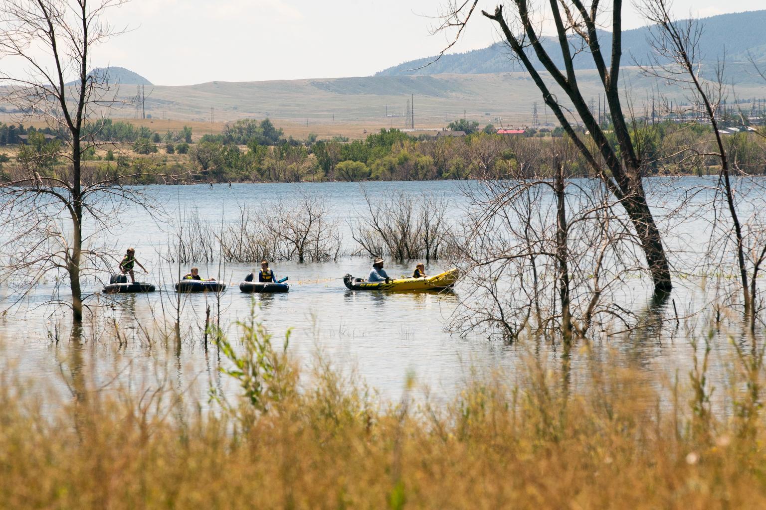 CHATFIELD STATE PARK SWIM BEACH HOT SUMMER WEATHER