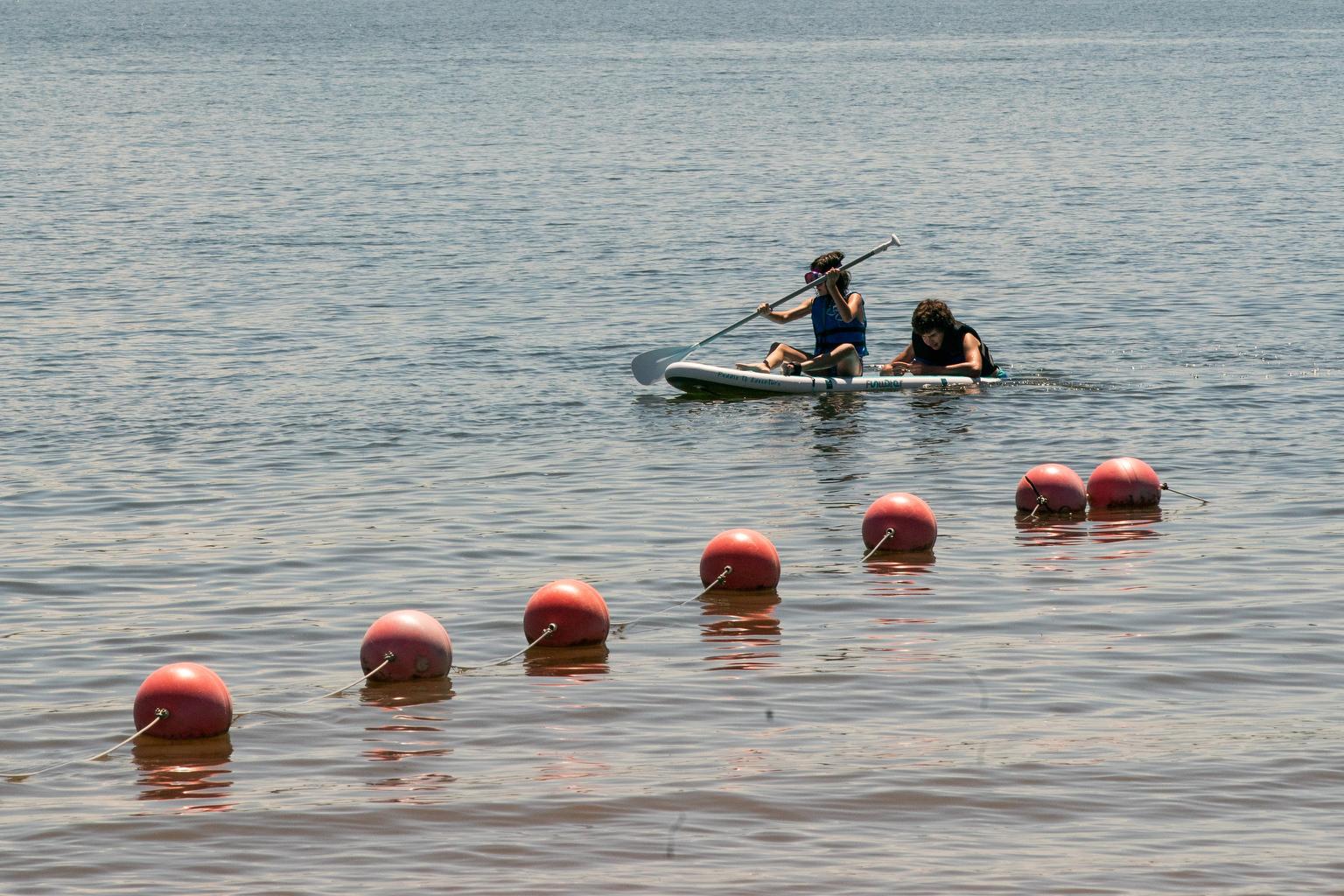 CHATFIELD STATE PARK SWIM BEACH HOT SUMMER WEATHER