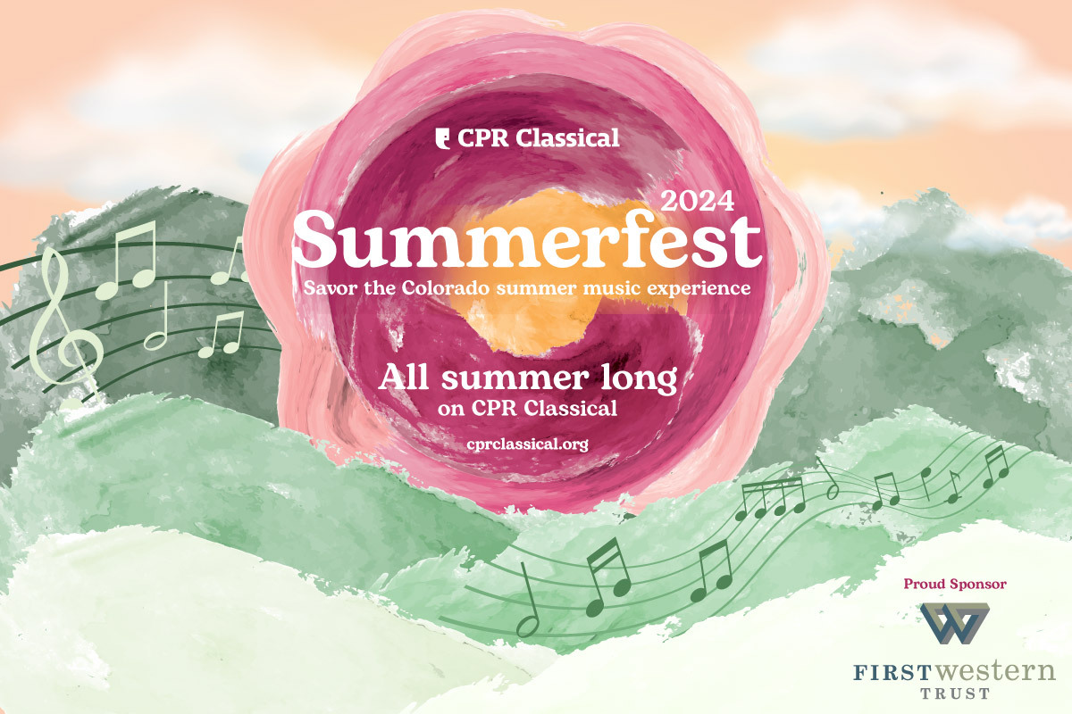 Logo for Summerfest 2024 from CPR Classical